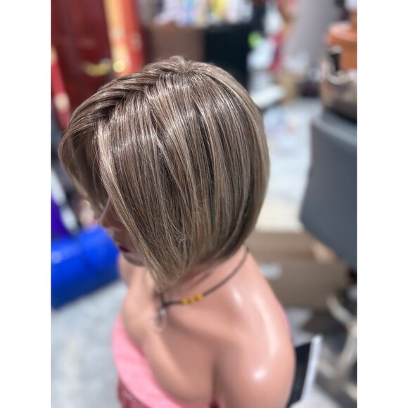 Belle tress “Beckham” wig color Brown sugar blonde luxury synthetic New main image 4